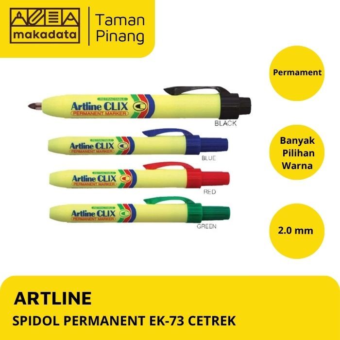 

SPIDOL ARTLINE PERMANENT EK-73 CETREK (1 PCS)