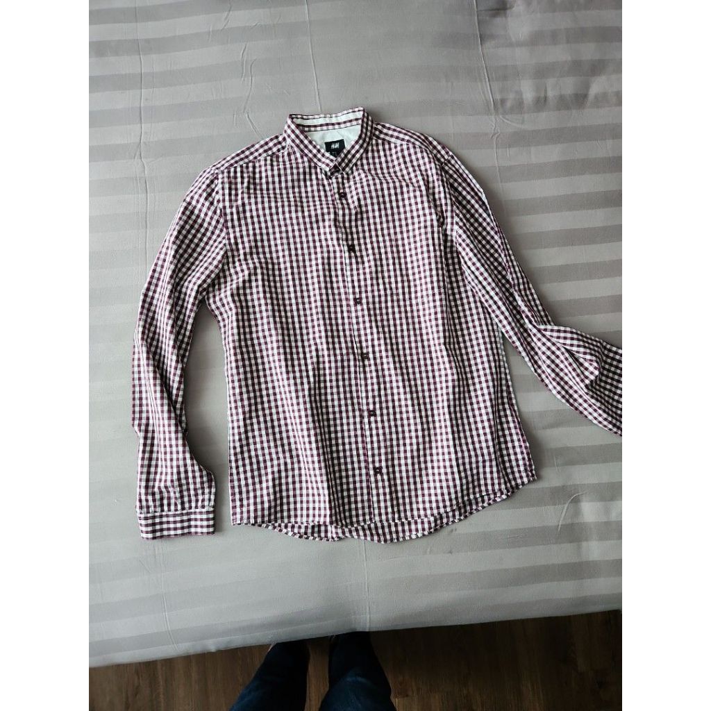 Kemeja H&M Kotak-kotak