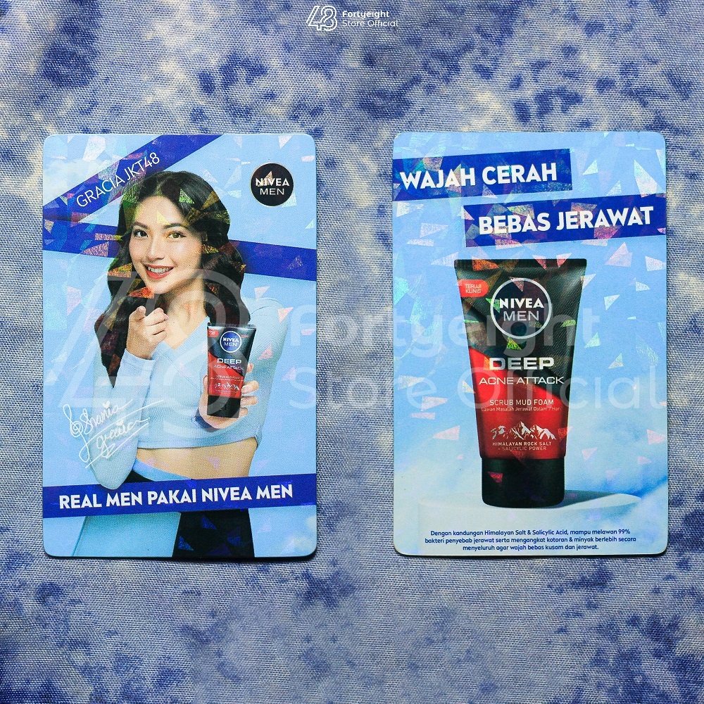 Photocard JKT48 X NIVEA MEN
