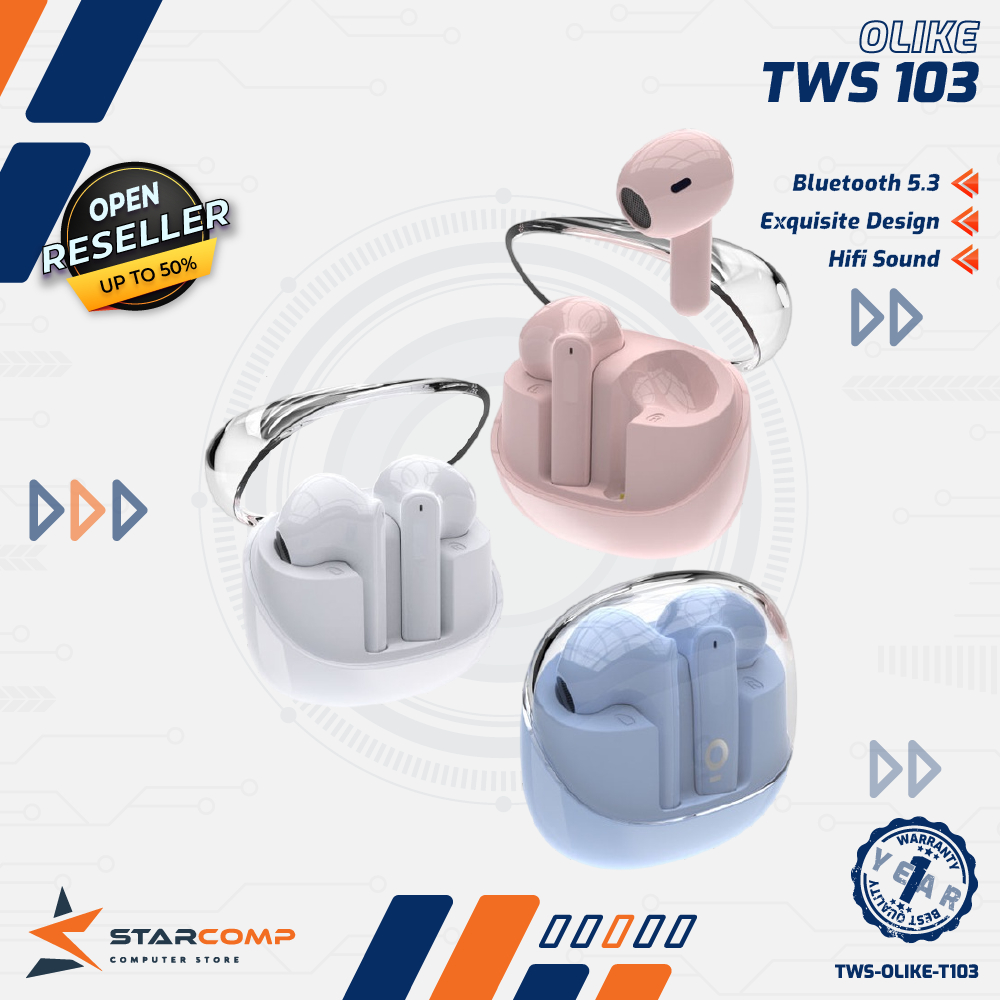 OLIKE TRUE WIRELESS BLUETOOTH EARPHONE EARBUDS T103