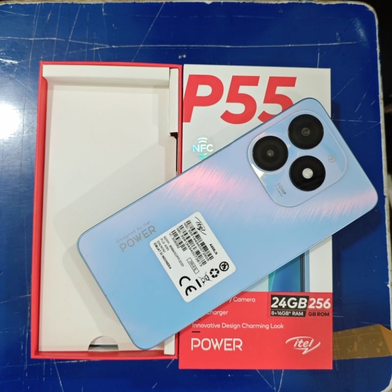 Itel P55 8/256 GB Second Fullset Original