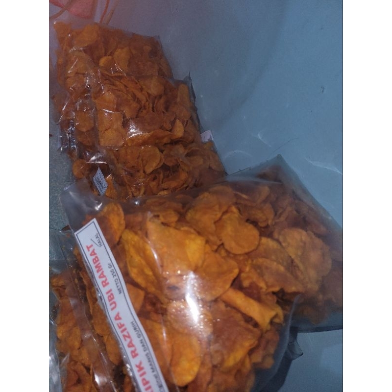 

keripik ubi rambat orange berat 250 gr