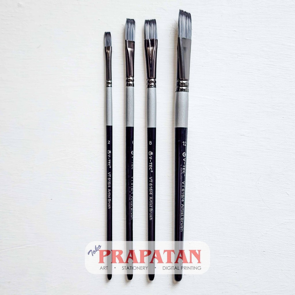 

HJK Kuas Lukis Set V-TEC Premium Artist Paint Brush Set