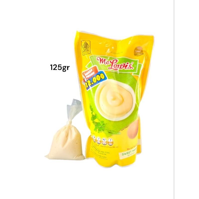 

mayonaise manis MC LEWIS repack 125gr