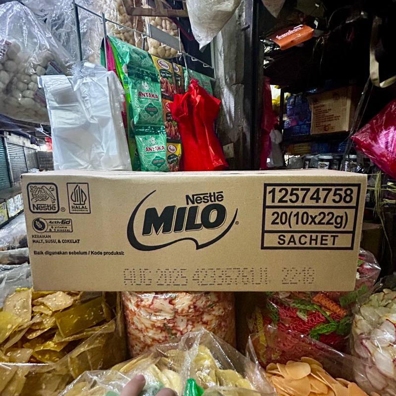 

Milo Sachet isi 20 Rtg per dus khusus instant, sameday, kargo