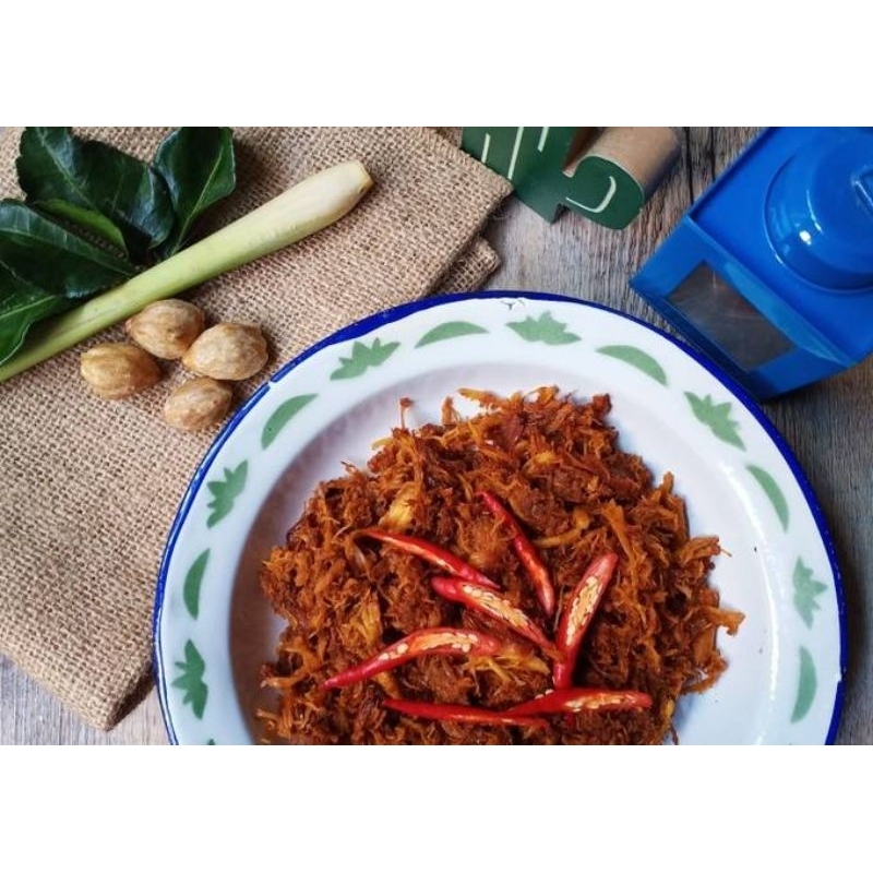 

Lauk Praktis Premium Halal - Varian Rendang Ayam Suwir isi 60gr
