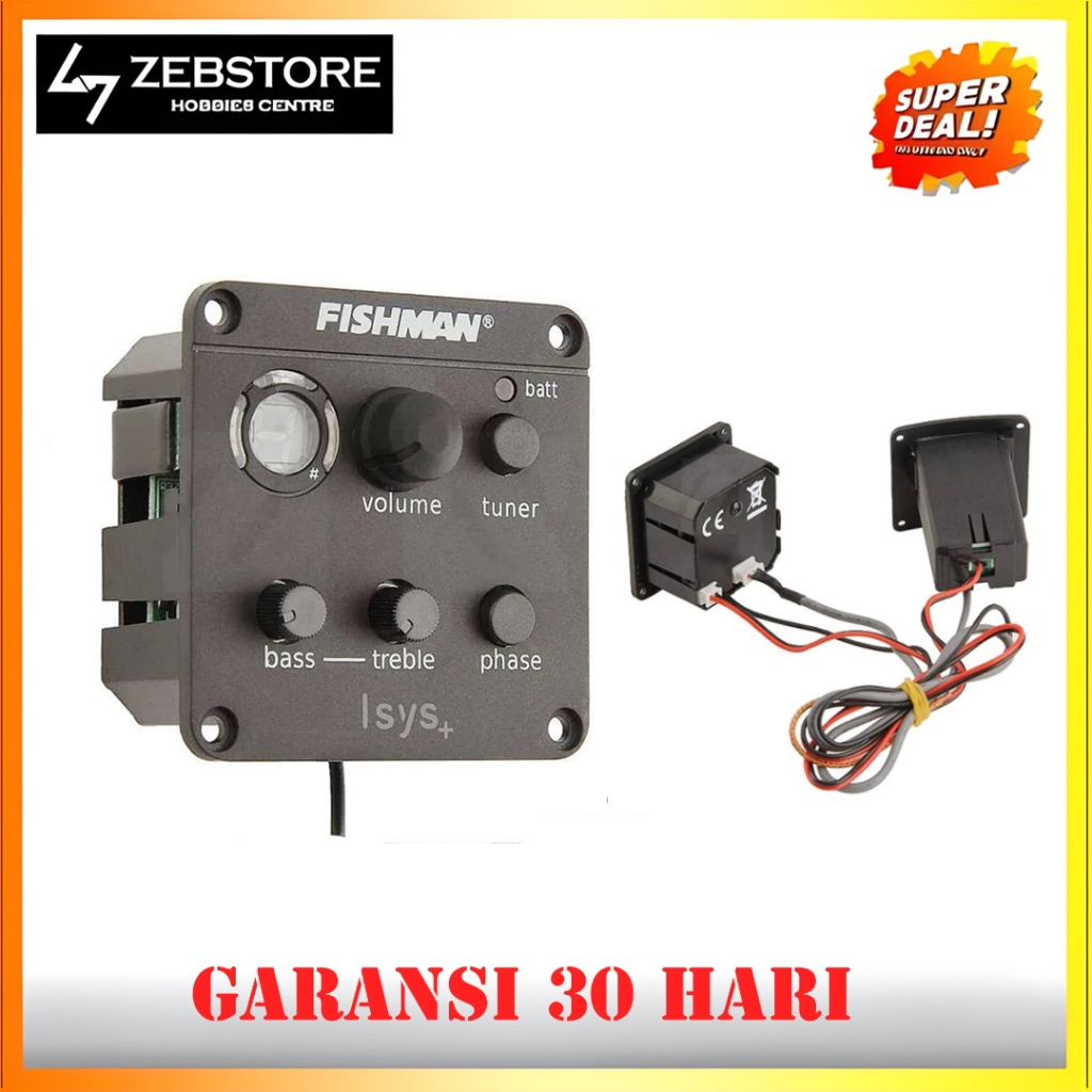 Equalizer Fishman Isys+