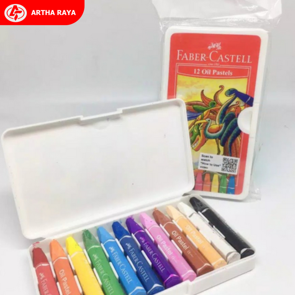 

Crayon Oil Pastels 12 Color Faber Castell
