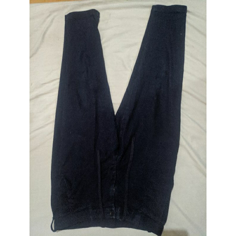 Relax Denim Ankle Pants Uniqlo Navy