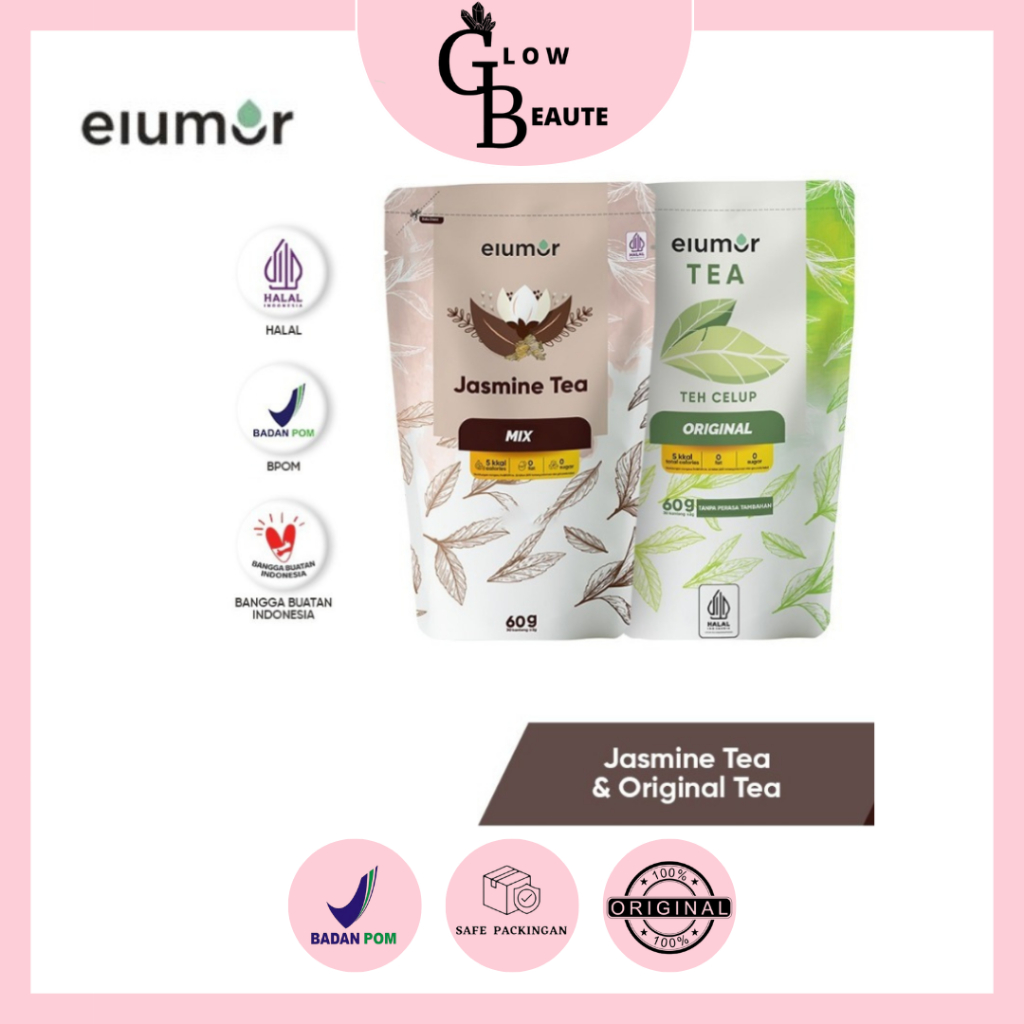 

ELUMOR Slimming Tea teh pelangsing slim diet ELUMOR Original jasmine JASMINE mix herba