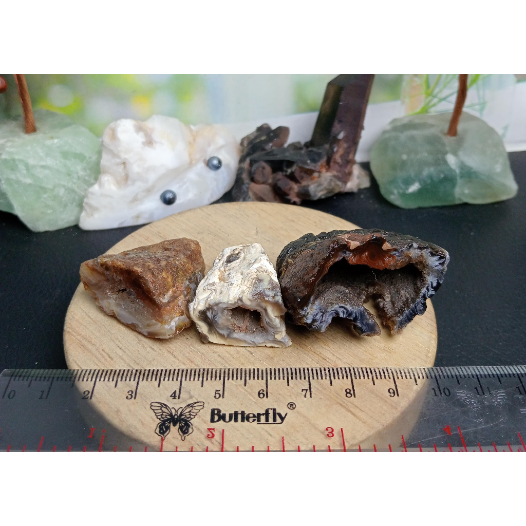 Natural Geode Agate Madagascar Paket (1)