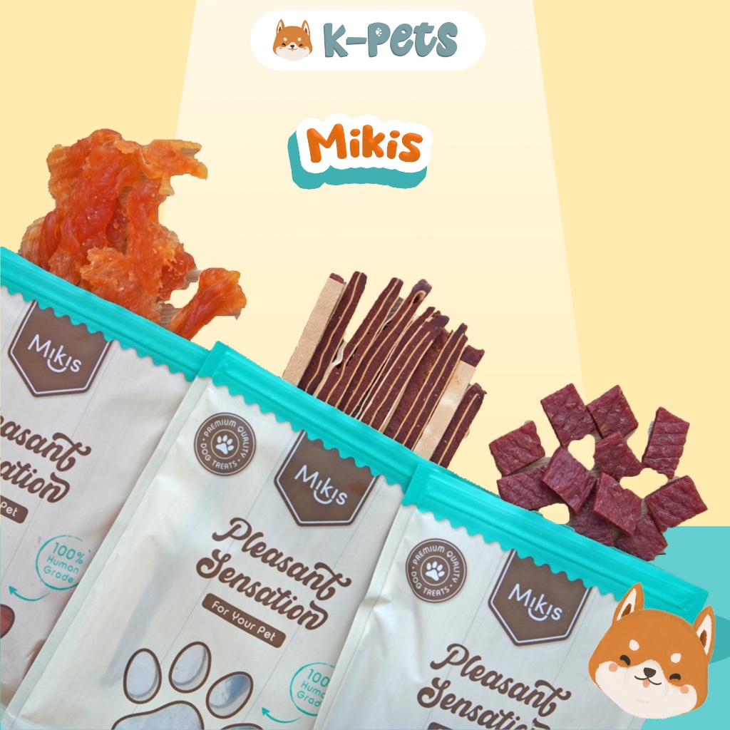 Mikis dog treats cemilan snack anjing