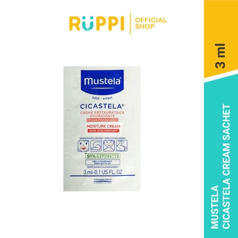 Mustela Cicastela Moisture Cream 3ml