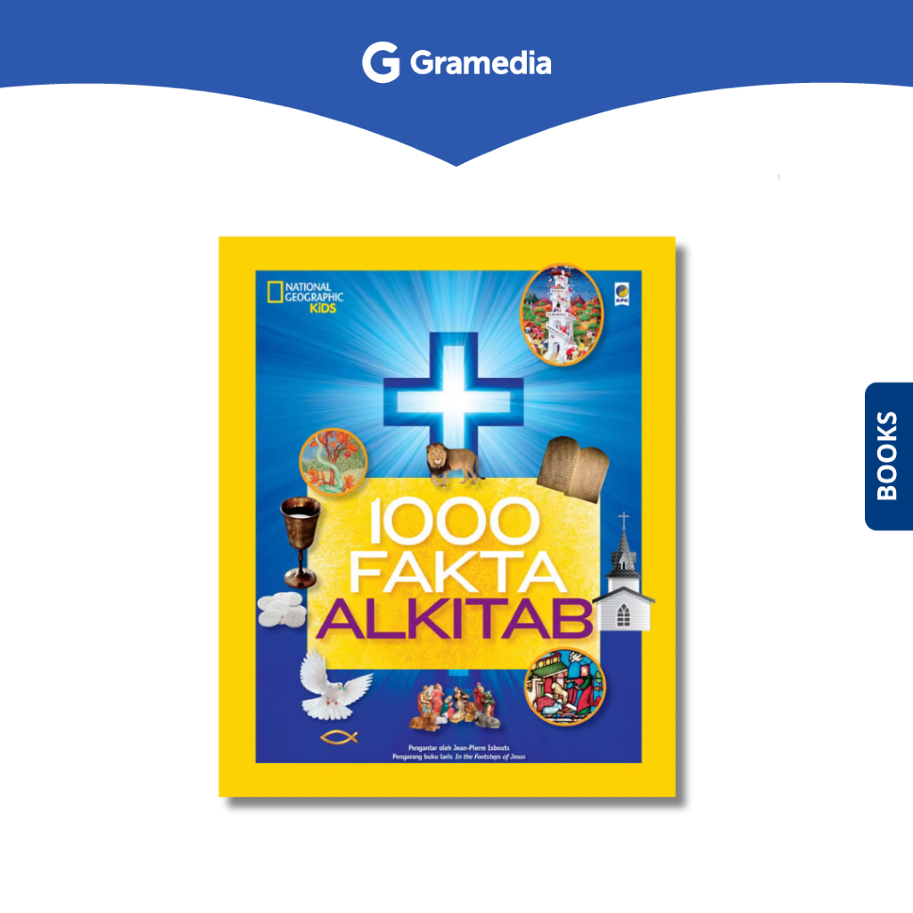 Gramedia Depok - National Geographic Kids: 1000 Fakta Alkitab