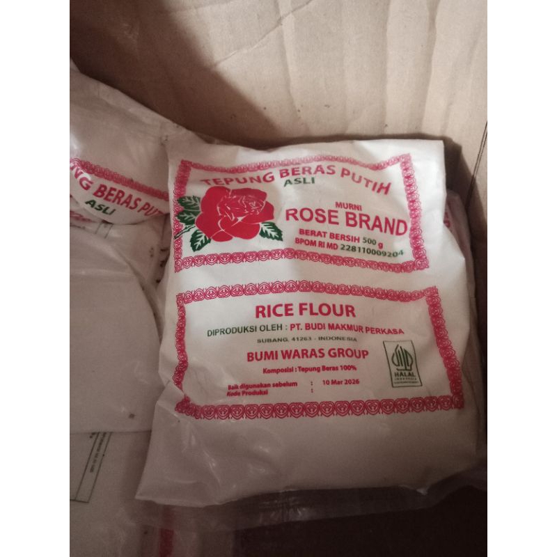 

tepung beras rosebrand