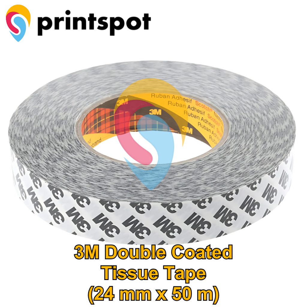 

Double Tape kertas 3M Uk 24mm x 50 M