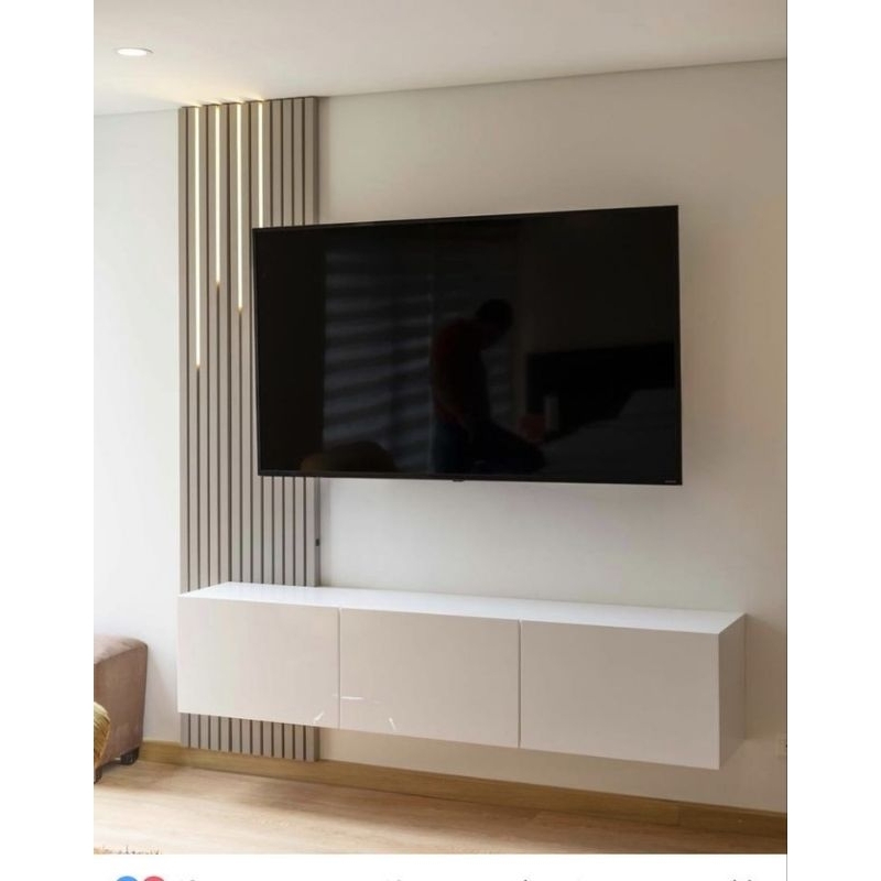Rak Tv Gantung Minimalis Modern