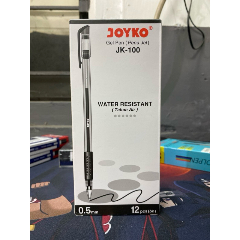 

JOYKO - Pulpen Gel JK-100 0.5mm Hitam