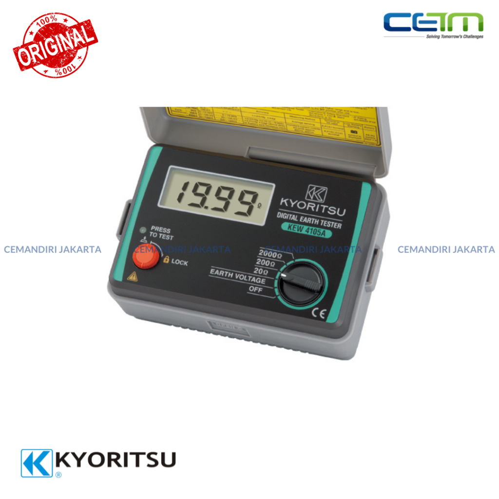 KYORITSU KEW 4105A EARTH TESTER