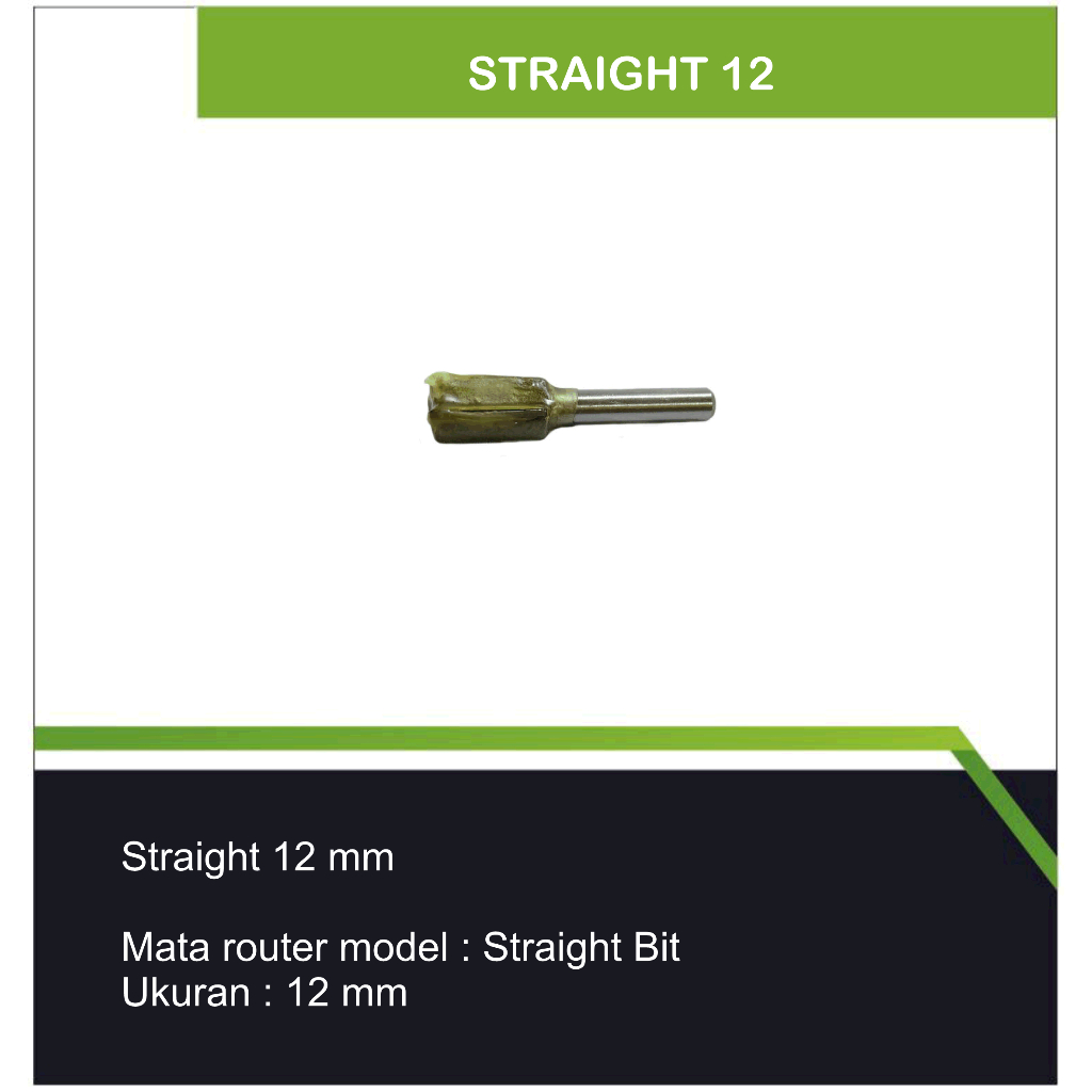 Straight  / Mata Profil / Straight Bit / Router Bit berbagai ukuran