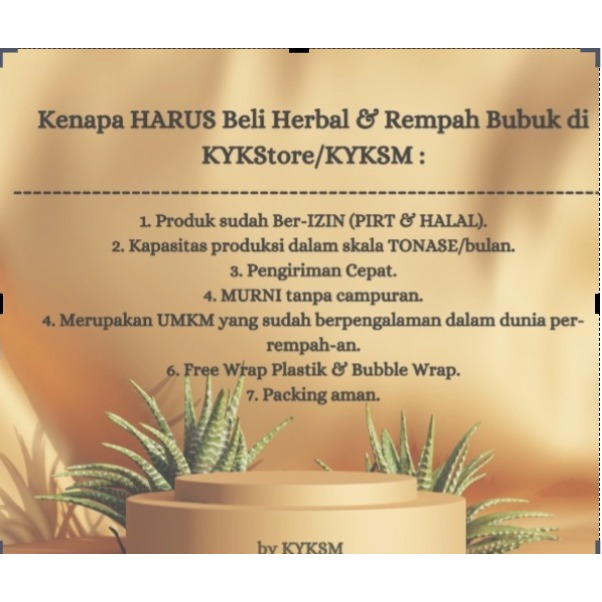 

NG Tribulus Bubuk Murni PREMIUM [ 100 gram]
