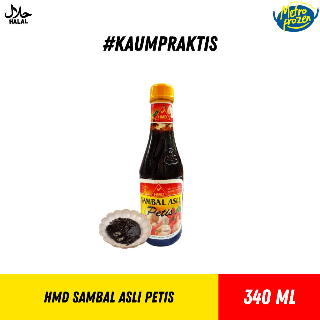 

HMD Sambal Asli Petis 340ml