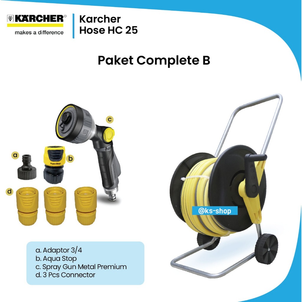 Karcher Selang Air HC 30 | Karcher | Selang Air Karcher HC 30 | Selang Air 30M HC 30 | Paket B