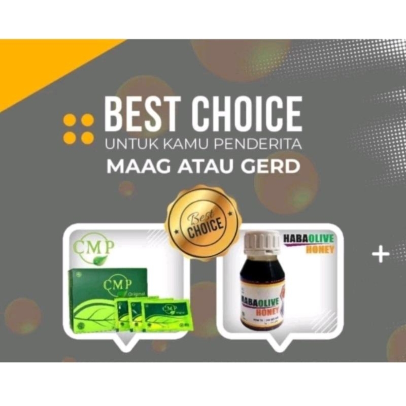 

HABAOLIVE HONEY HWI BPOM/MADU OBAT ASAM LAMBUNG/MAAG