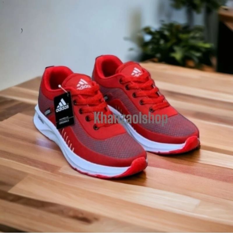 COD [BAYAR DITEMPAT] sepatu olahraga pria wanita sneakers jogging lari senam merek adidas size 36-41