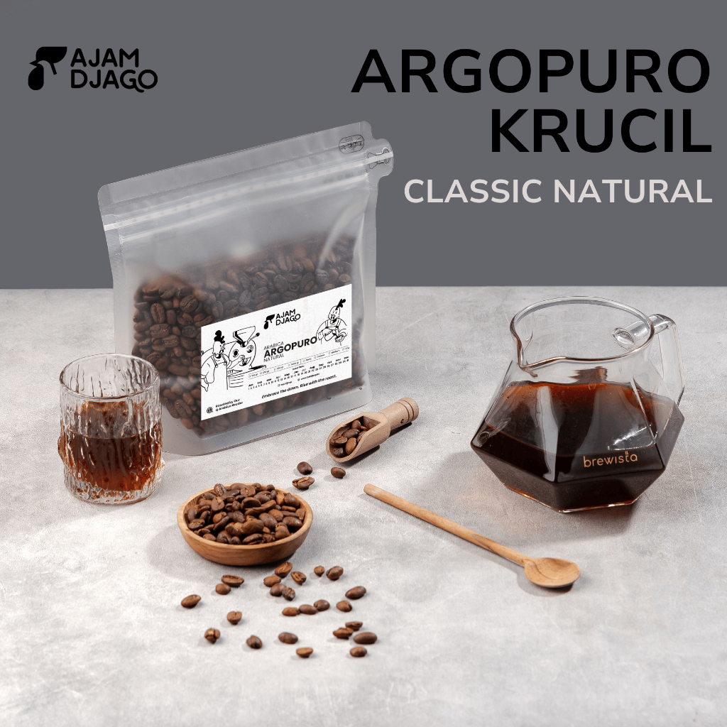 

Kopi Arabika Specialty Argopuro Krucil Natural Single Origin Specialty Coffee Beans