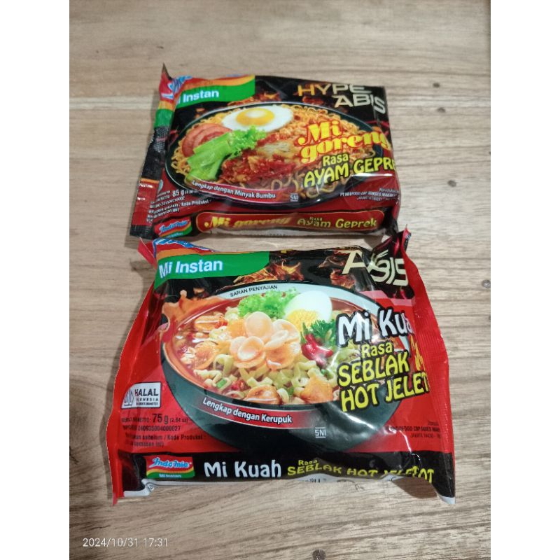 

MIE INDOMIE GORENG//HYPE ABIS /AYAM GEPREK //MI KUAH RASA SEBLAK HOT JELETTOT