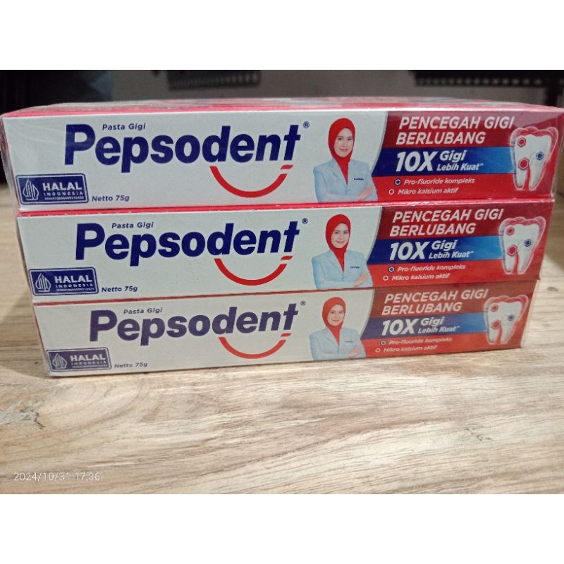 PEPSODENT 75 GRAM // PASTA GIGI