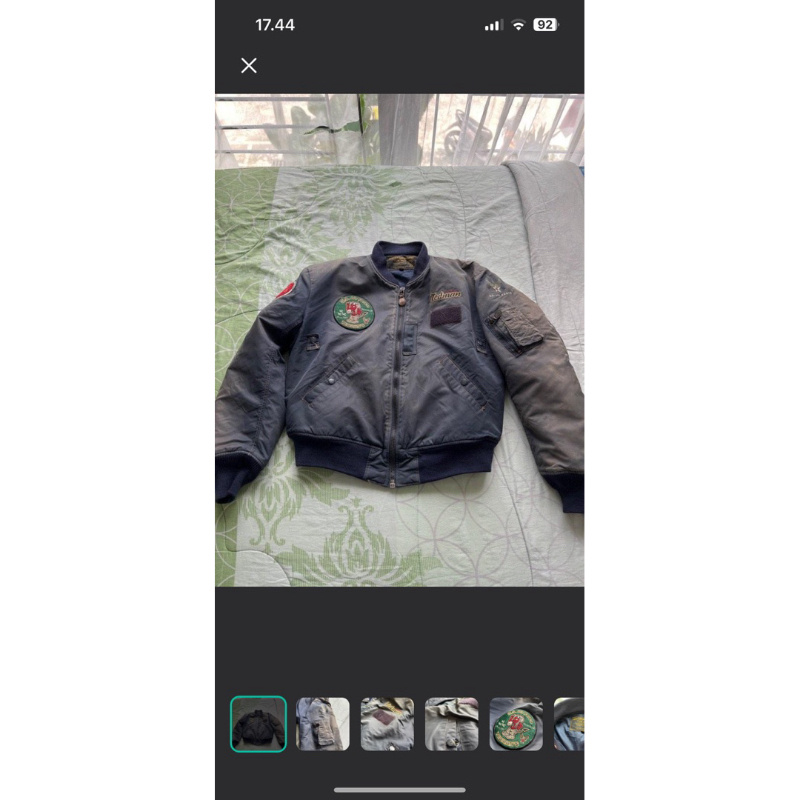 Ted company co jacket type MA-1 (Tedman lucky Devil jacket)