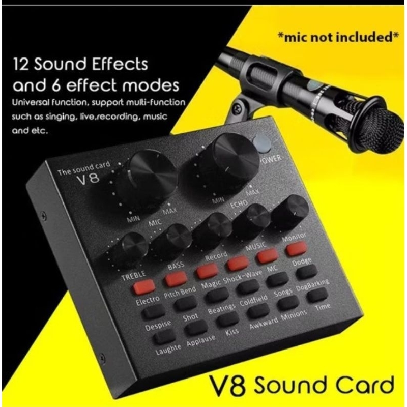 Sound Card Live V8 Bluetooth