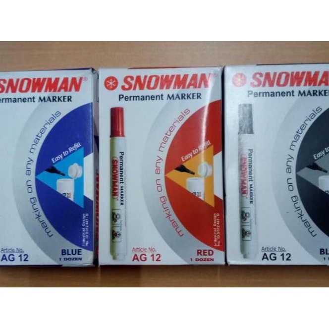 

KP8 LUSIN SPIDOL SNOWMAN PERMANEN MARKER AG12