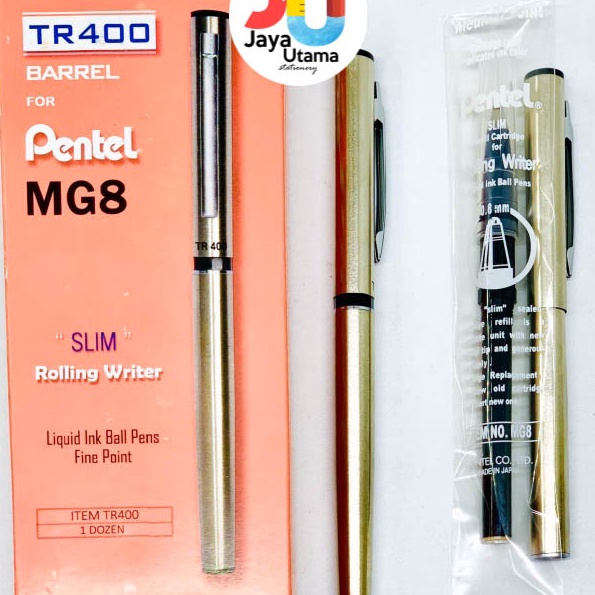 

Price Isi REFILL Rolling Pen TR4 Pentel Mg8 Pcs