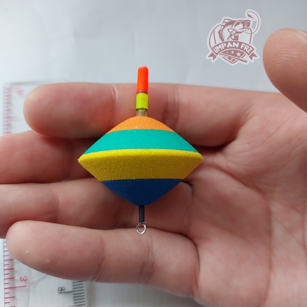( Isi 4 Pcs ) Pelampung Kumbul Pancing Model UVO Bahan Mantap Warna Cerah juga Sangat Unik