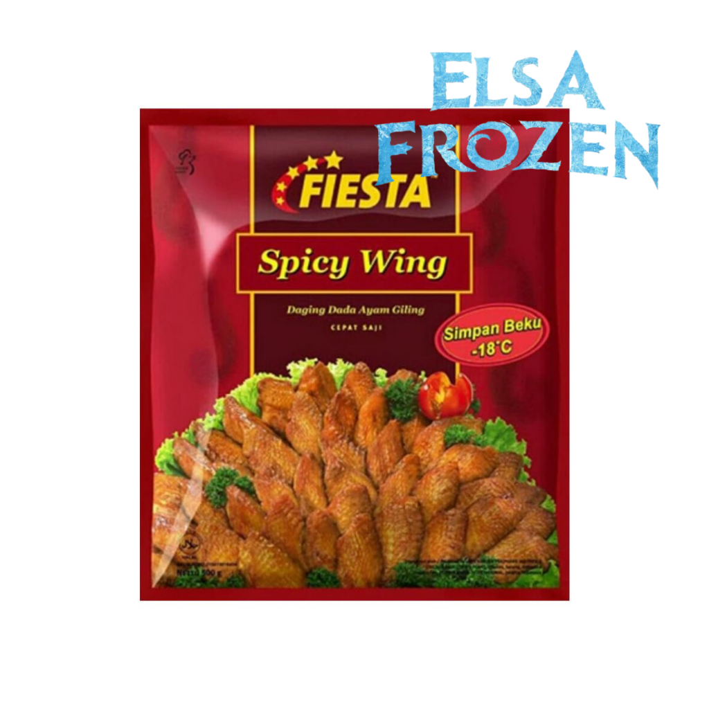 

FIESTA SPICY WING 500 GR / SAYAP AYAM BERBUMBU