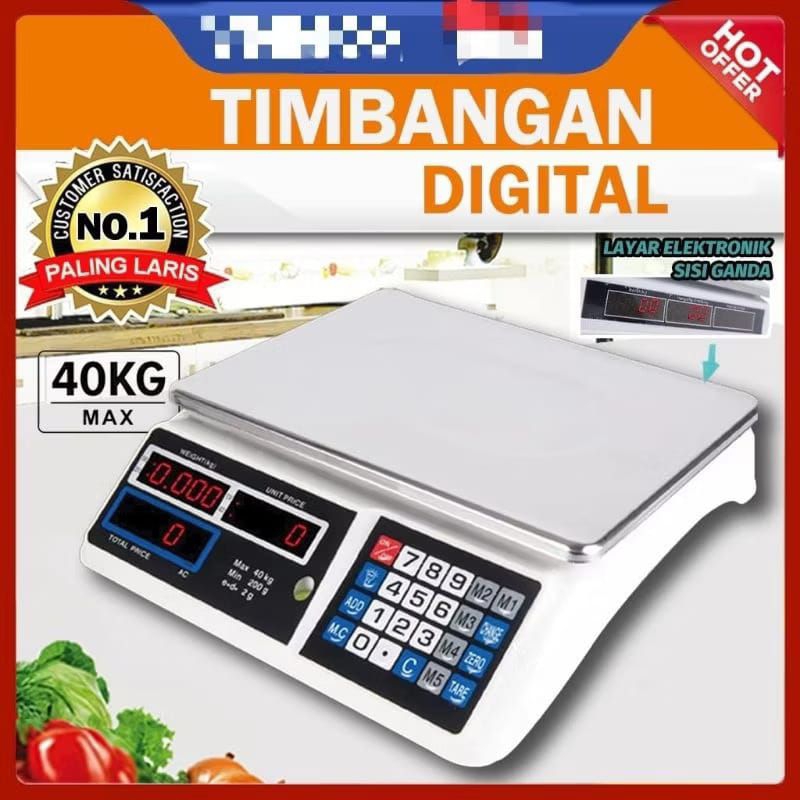 timbangan digital timbangan buah 40 kilo