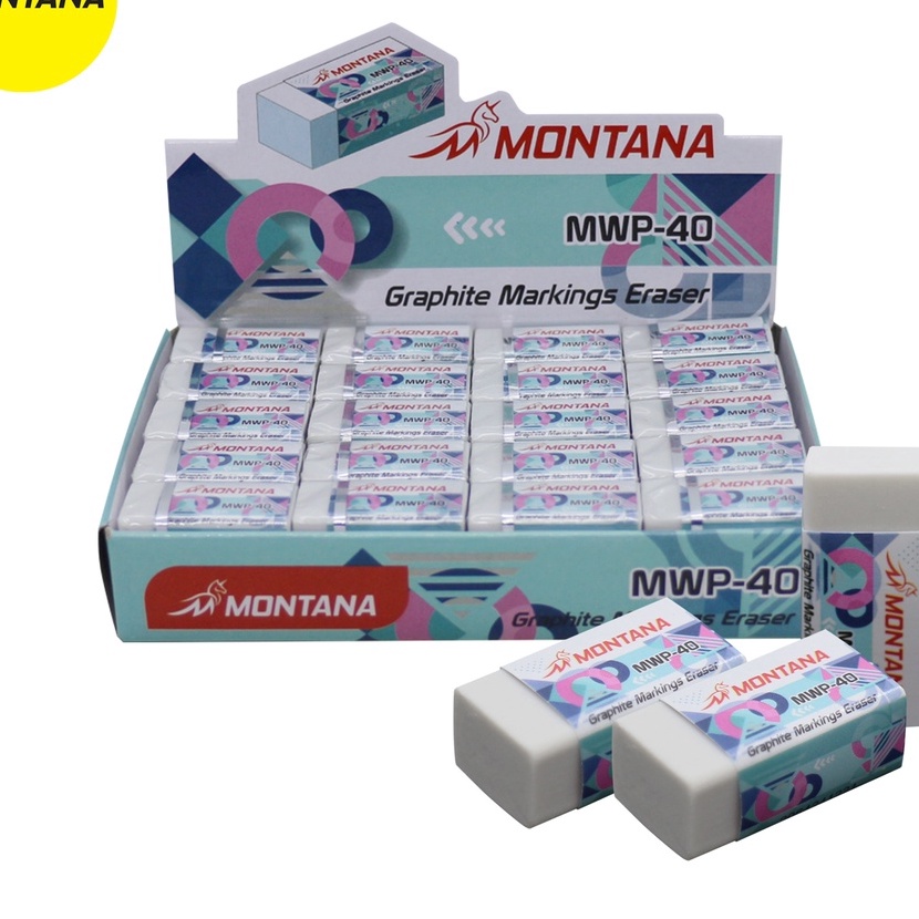 

Spesial MONTANA Eraser Penghapus Montana MW4 1 BOX 4 PCS