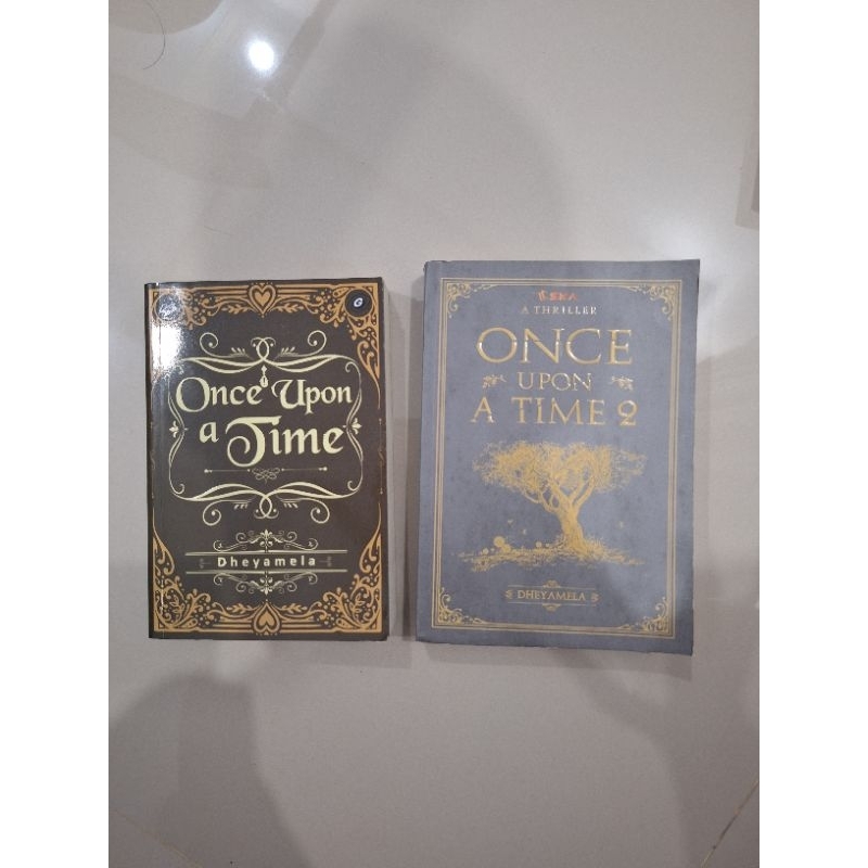 Novel Once Upon a Time 1 & 2 by Dheyamela (Preloved)