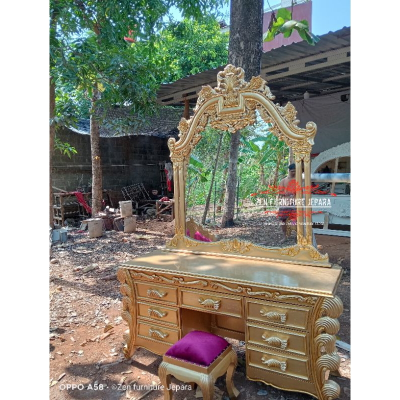 meja rias mewah/tolet/ meja pengantin