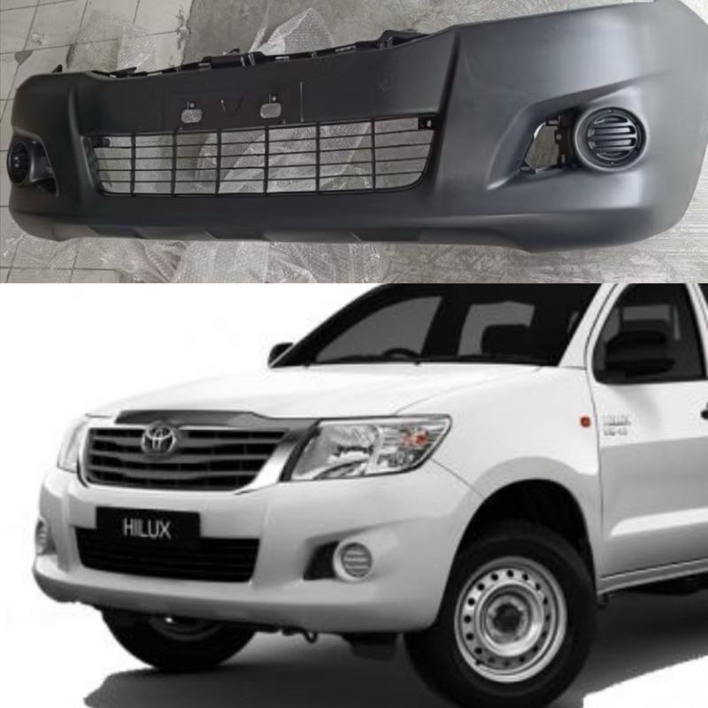 bemper depan hillux single cabin / double 2012 hilux