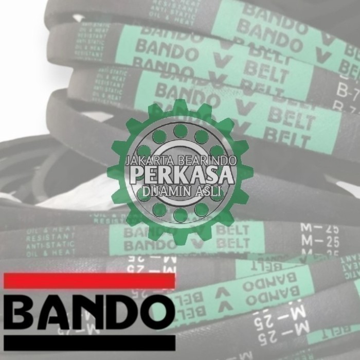 TALI KIPAS FANBELT V FAN BELT B151 B152 B153 B154 B155 B156 B157 B158 B159 B160 Merk BANDO JEPANG AS