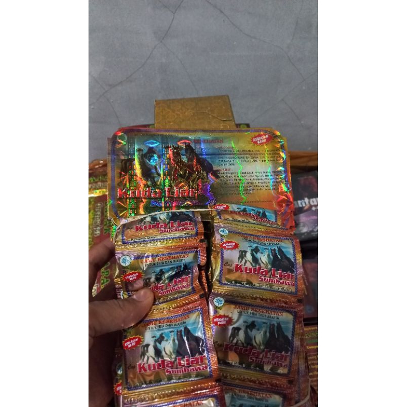 Kuda liar hanger kapsul asam urat