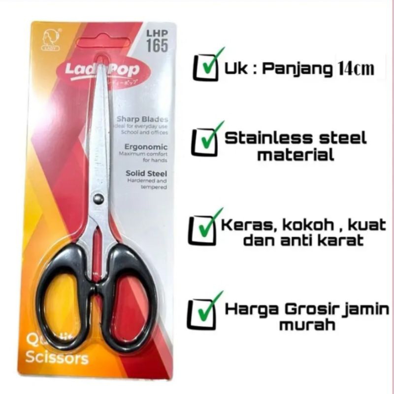 

Gunting Sedang Tanggung Murah Stainless Steel