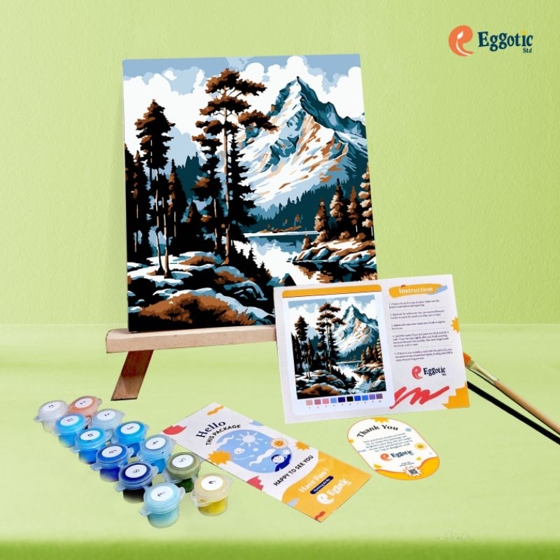 

Paint by Number - Gunung Fuji | DIY Lukisan Montain Kanvas 20x25cm | Hobi Kreatif Dekoras | Paint by numbers - Gunung | DIY Melukis Kanvas | Paint by numbers kit