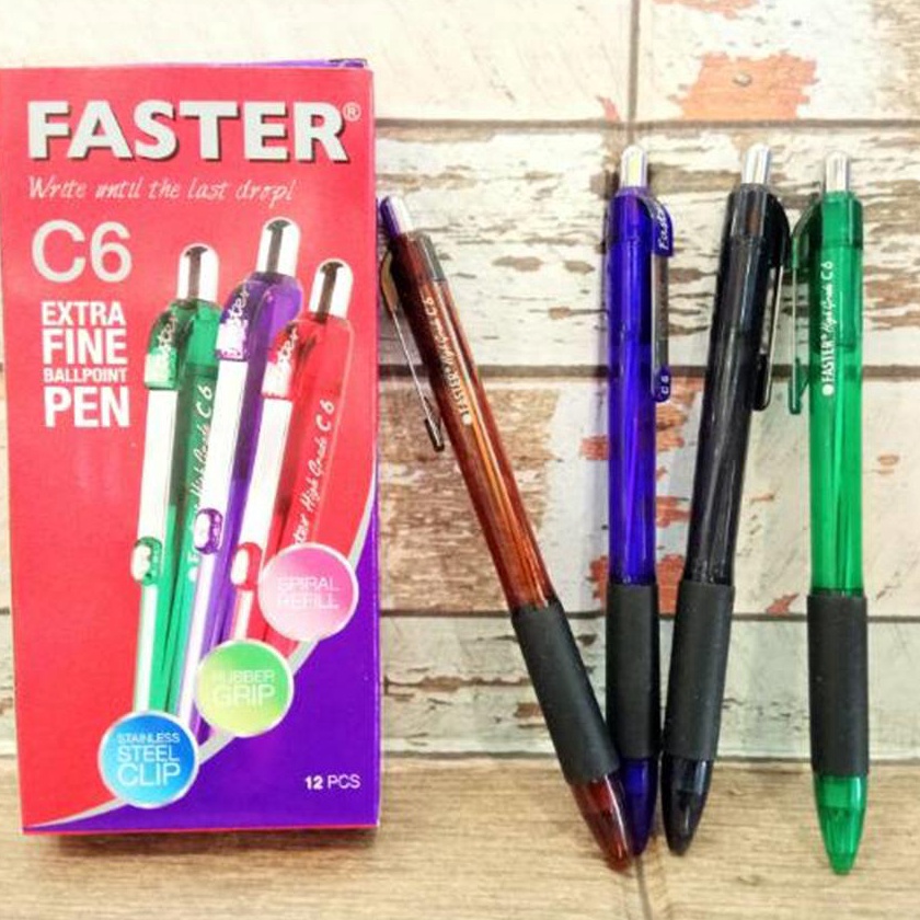 

Wow Pulpen Faster C6 12 pcs