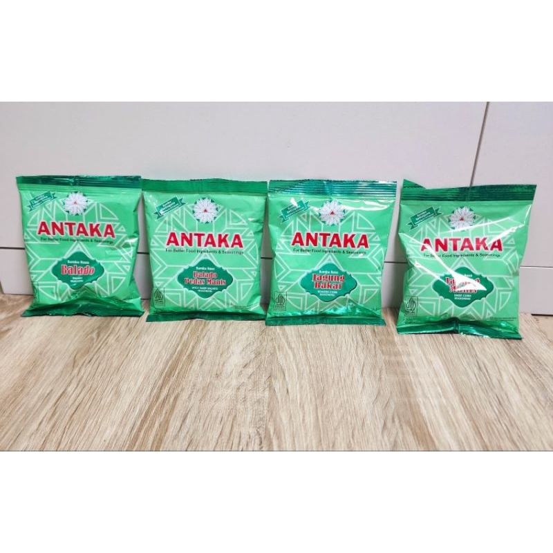 

Bumbu Tabur Instan Serbaguna Antaka Rasa Pilihan Kemasan 100 Gram