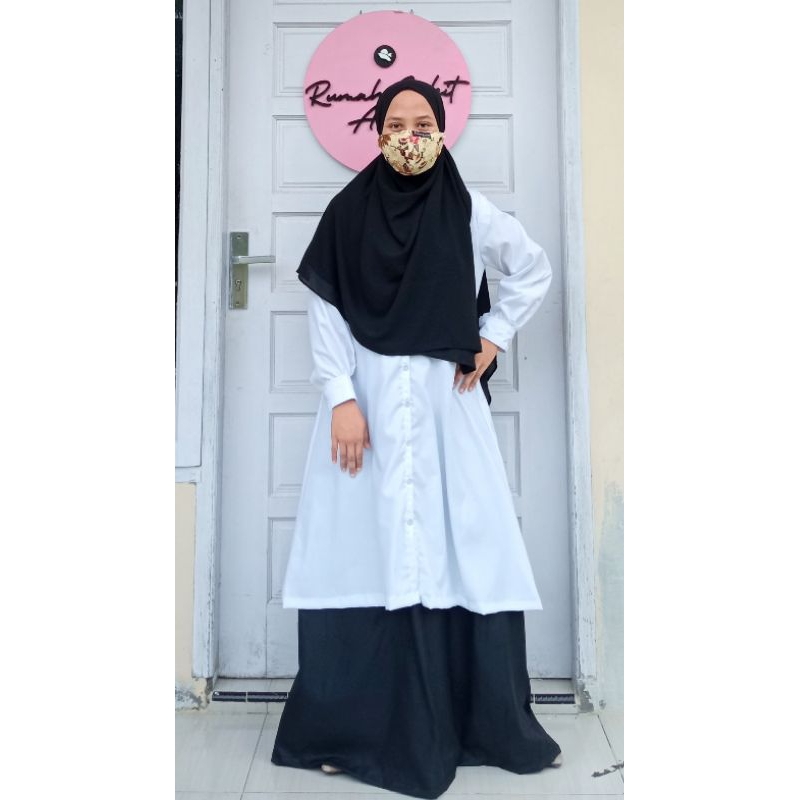 Gamis Hitam Putih (2) | Rumah Aisha